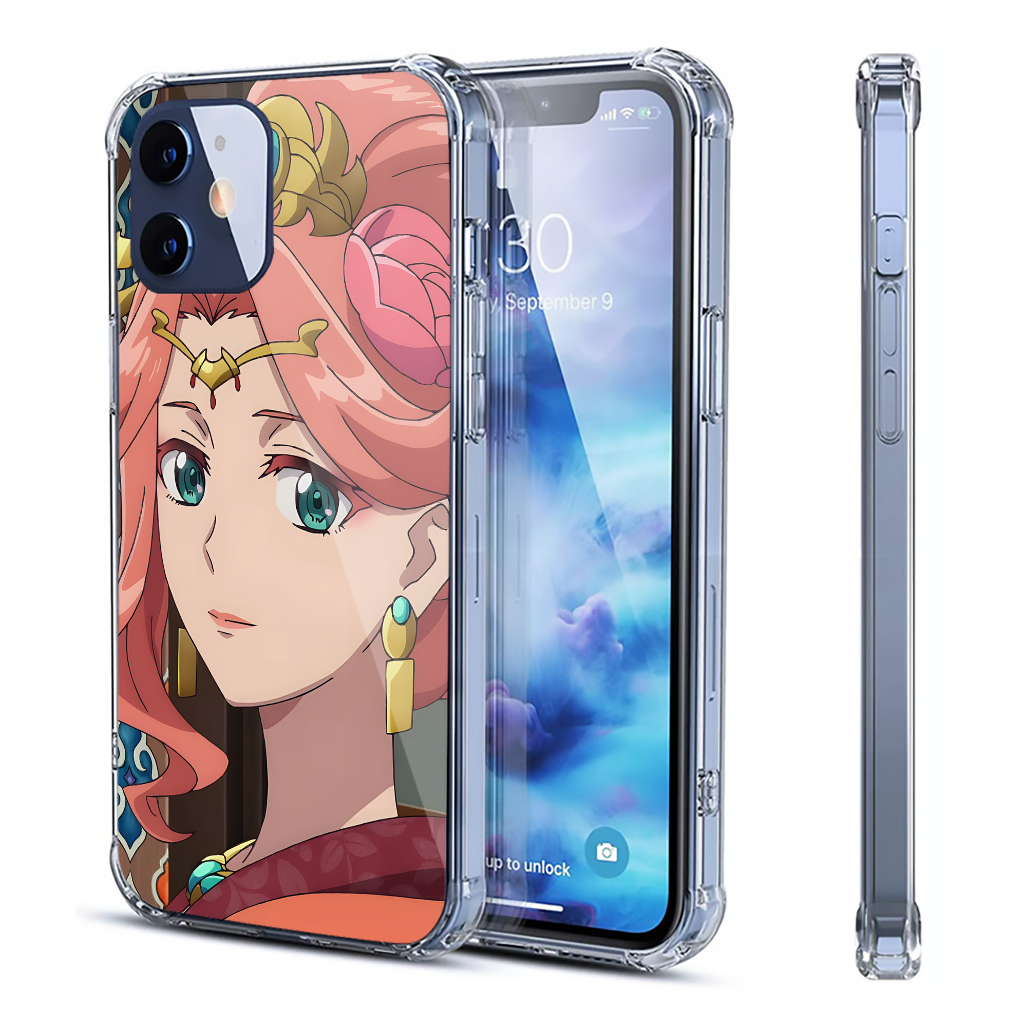 （画像用） 薬屋のひとりごと The Apothecary Diaries 【iPhone 12シリーズ対応】透明スマホケース（クリアソフトケース）